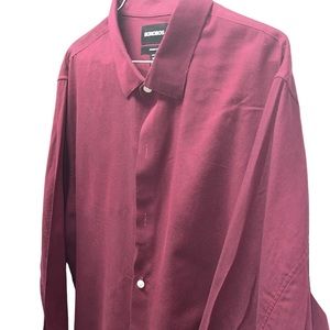 Bonobos mens long sleeve casual shirt size xxl long